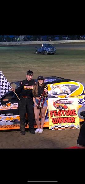 Deece Schwartz Becomes 1st Fourth Generation Driver To Win A Feature