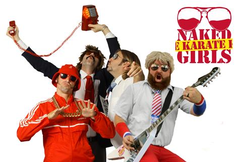 Naked Karate Girls Playing Saturday Night - Concert Admission Included with GA ticket to race
