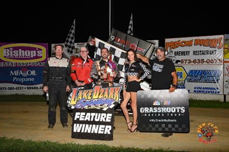 Mark Billings WINS Lake Ozark Speedway