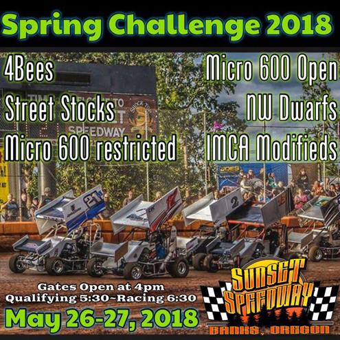 Spring Challenge On Deck For SSP; Races Saturday And Sunday Nights