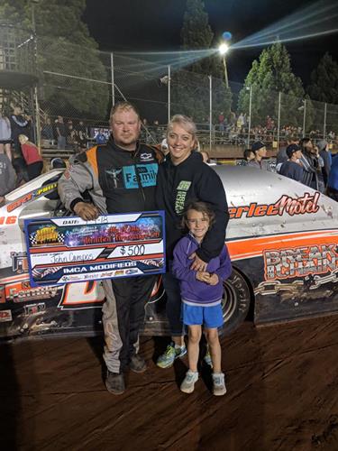 John Campos Wins Firecracker 50 At Sunset Speedway Park; Case, Dees, And Conroy Also Get Independence Day Wins
