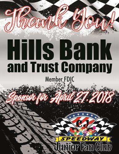 Your Sponsor for Friday, April 27th