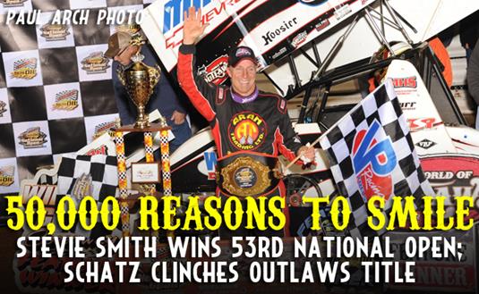 Stevie Smith Scores First National Open Win in 24 Years