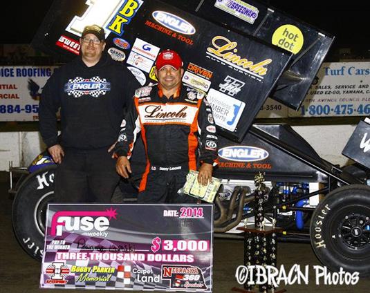 Mark Burch Motorsports and Lasoski Rally for Triumph at I-80 Speedway