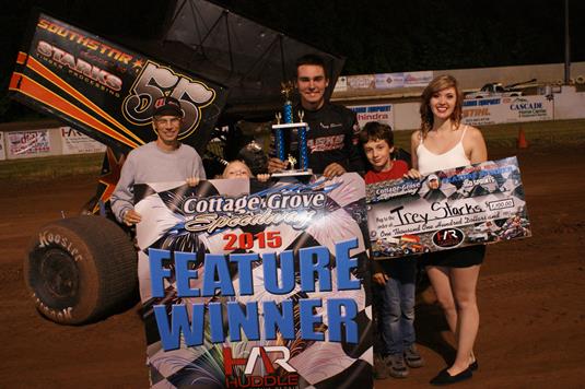 Trey Starks Dominates Night One Of Marvin Smith Memorial Grove Classic; Justin Duty Wins Late Model Feature
