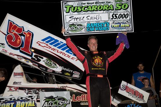 Stevie Smith takes $5,000 from Port Royal Speedway during Night Before The Tuscarora 50