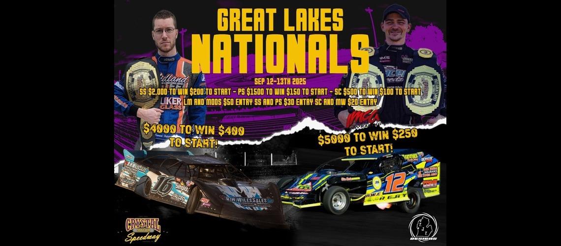 Great Lakes Nationals Sept 12th-13th 2025