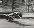 Dayton, OH. September 3, 1967
Driver Mike Mosley in the Leader Card Sprinter crashes hard in this 11 photo sequence. 4 of 12