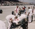 From The Lens Of Bob Wilke. June 7, 1959 Milwaukee Mile.
Leader Card driver Al Keller starts 13th and finishes 5th in his 1959 Watson D 3/Offenhauser. 