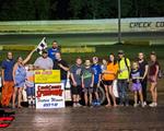 Kevin McSperitt Up To Eight Wins At Creek County Speedway With Danny Smith, Joe Wright, Larry Pense, and Robert Scott On Top