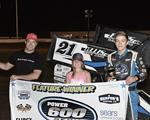 Colton Hardy Sweeps While Stephen Simpson III and Scotty Milan Split Salute to Indy Victories