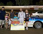 Bates Picks Up First Win of the Season, Davis, Knebel, Wolfe, McQuary Repeat at Creek County Speedway on Saturday Night