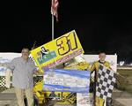 NICKLES WINS 3rd ON PERFECT NIGHT
