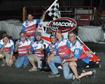 Patrick Bruns Takes D II Victory at Macon Speedway