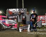 Oconomowoc's Ryan Zielski won his first ever 20-lap AutoMeter Wisconsin wingLESS Sprint feature at Wilmot.