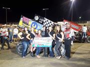 Shayle Bade at Eagle Raceway