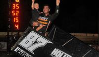 Aaron Reutzel Triumphant With Lucas Oil ASCS