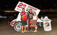 Bergman Wins at Lakeside Speedway During Busy