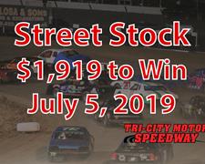 Street Stock $1,919 to Win Friday, July 5th