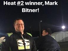 Heat 2 winner Mark Bitner