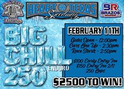 Big Chill 250 Enduro Set for February 11, 2023.  $2500 to Win