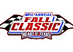 27th Annual Fall Classic Kicks off today October 25th