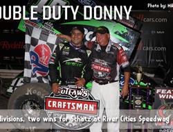 Schatz Doubles Up at River Cities