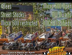 Increased IMCA Modified Payout for Sunday, May 27t