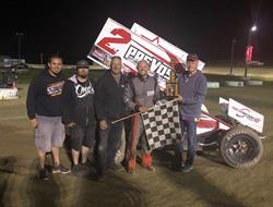 Kelly Miller Wins At Electric City Speedway With A