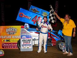 Kenny Bowers captures Midwest Lightning Sprint Car