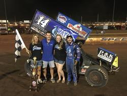 Mallett Wins at Dixie Speedway for Sixth USCS Triu