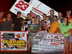 Seth Bergman On Top With ASCS Red River at Red Dir