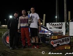 Haynes Nabs First Ever Sprint Win