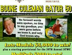 8th Annual Boone Coleman Gator 50