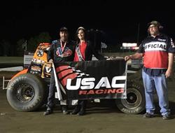 RYAN GODOWN ROCKETS HIS WAY TO FIRST EVER USAC WIN