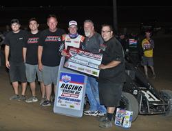 Bell Reigns Undefeated in POWRi National Midgets