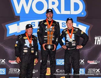 Ken was second in the Camping World SRX event at Lucas Oil Speedway (Wheatland, Mo.) on Thursday, Aug. 17.