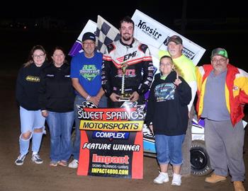 9/29 Outlaw feature winner: Frank Galusha #12