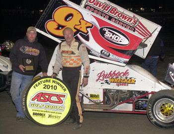 Gary Wright tops the ASCS Gulf South season opener at Golden Triangle