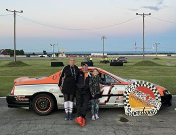 2nd place Feature winner- Frank Parsons #14 Jr
6th annual G-Dog Memorial race 8-13-22