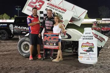 Seth Bergman Excels At Lakeside Speedway With The Lucas Oil