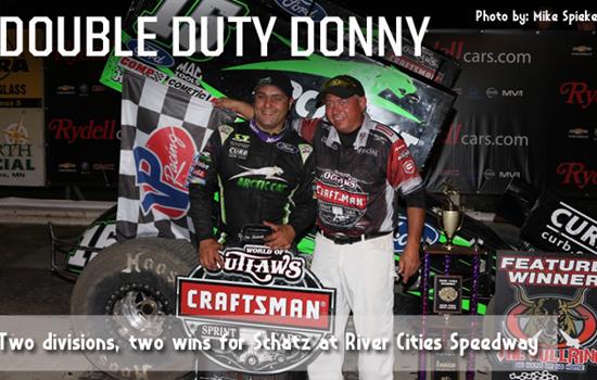 Schatz Doubles Up at River Cities