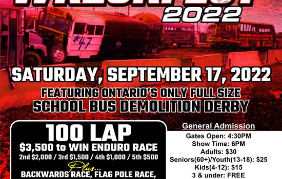 Wreckfest 2022 This Coming Saturday