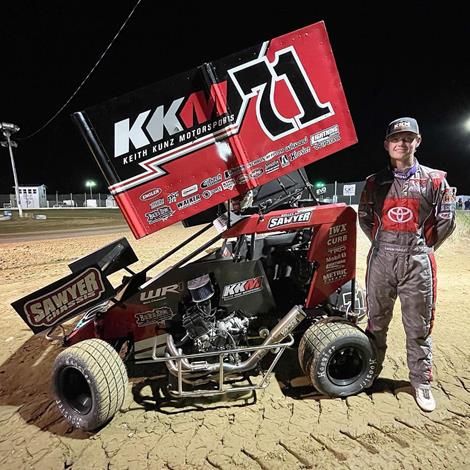 Daison Pursley Brings the Wing and Wins on Wednesday at Circus City Speedway