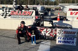 WINNER WINNER at Dillon Motor Speedway 2024 season opener