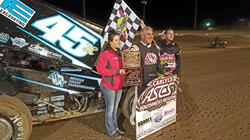 Johnny Herrera Unstoppable at the Southern New Mexico Speedway