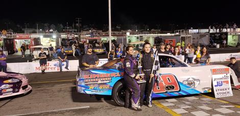 Lauren Butler Makes History Again With Angie Kimberly At Jennerstown Speedway