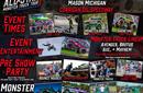 MONSTER TRUCKS ARE COMING TO CORRIGAN OIL SPEEDWAY!