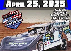 American Crate Late Model Series - Weekly Racing Action 4/25/25