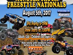 Monster Truck Freestyle Nationals August 5th